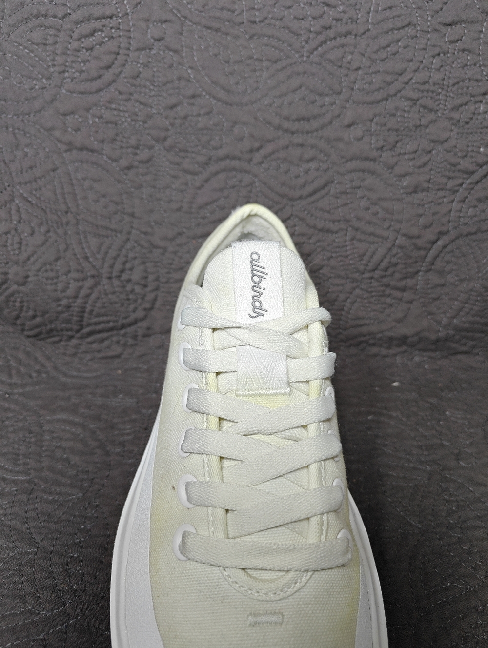 Allbirds Women's Canvas Piper Sneakers Casual Lace Up Shoes Size 8.5 - Picture 6 of 8